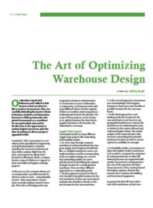 The Art of Optimizing Warehouse Design (Nekst magazine)